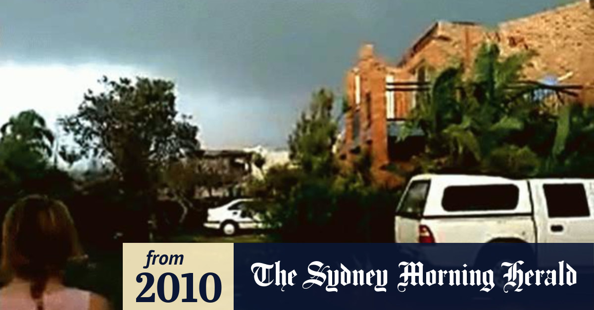 Video Tornado aftermath at Lennox Head